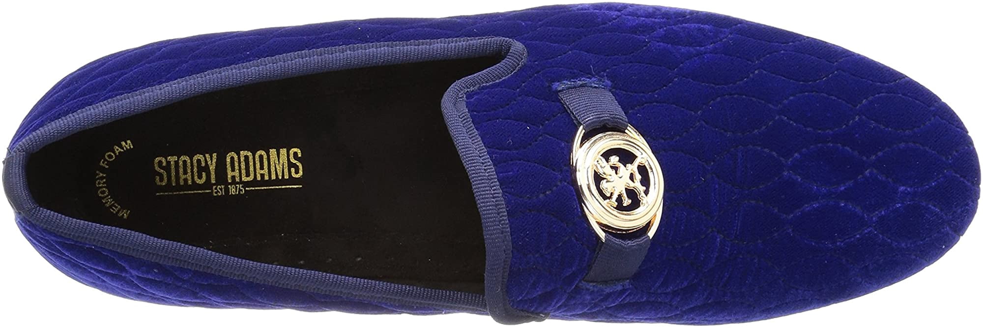 STACY ADAMS Men's Valet Velour BIT Slip 