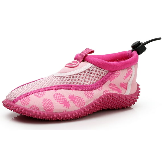 Apakowa Boys and Girls Water Shoes Lightweight Sole Easy Walking Athletic Slip on Aqua Sock(Toddler/Little Kid/Big Kid)