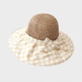 thumbnail image 5 of Women UPF 50+ Wide Brim Sun Hat, Breathable UV Protection Bucket Hat for Beach Travel, 5 of 5
