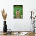 thumbnail image 2 of Elephant Stock Ornate Indian Door Wall Art - Vertical Canvas Wall Art - Living Room Wall Decor - Architecture Canvas - Green And Gold Decor - 8" x 12", 2 of 8