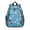 Multicolor Cat Sticker, variant on Space Cat and Galaxy Black Pattern Backpack for School, Cute School Bag with Adjustable Shoulder Straps and Padded Back, 15"x11.42"x5.5"