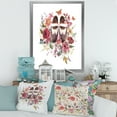 thumbnail image 3 of Designart 'Wildflowers With Ancient Oxford Shoes' Farmhouse Framed Art Print, 3 of 4