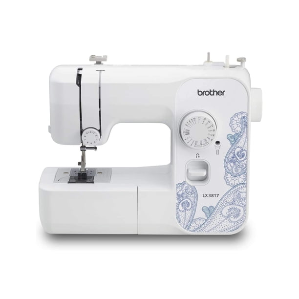 Máquina de Coser Brother LX3817 Blanca con 17 Puntadas