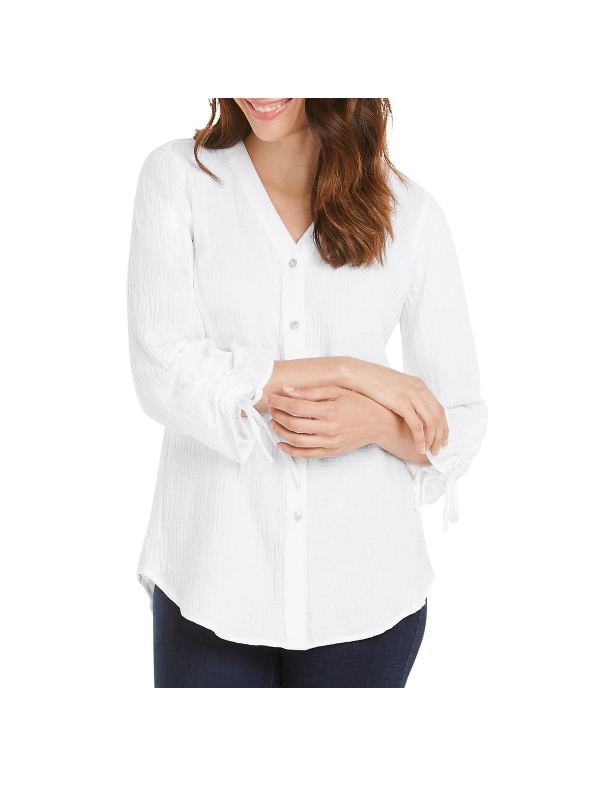 Foxcroft NYC Womens Marley Cotton 