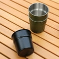 thumbnail image 4 of PATLOLLAV Stainless Steel Camping Cup (300ml) - Food Grade Easy to use Drinking Mug Metal Cup for camping, outdoor Hot and Cold Beverage Beer Wine, 4 of 8