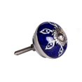 thumbnail image 2 of KNOB-IT VINTAGE HANDPAINTED CERAMIC KNOBS (8 Pack) K000001, 2 of 3