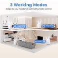thumbnail image 4 of Costway 54 Pints Dehumidifier for Home 4500 Sq.Ft Dehumidifier with 3 Modes LED Display, 4 of 10
