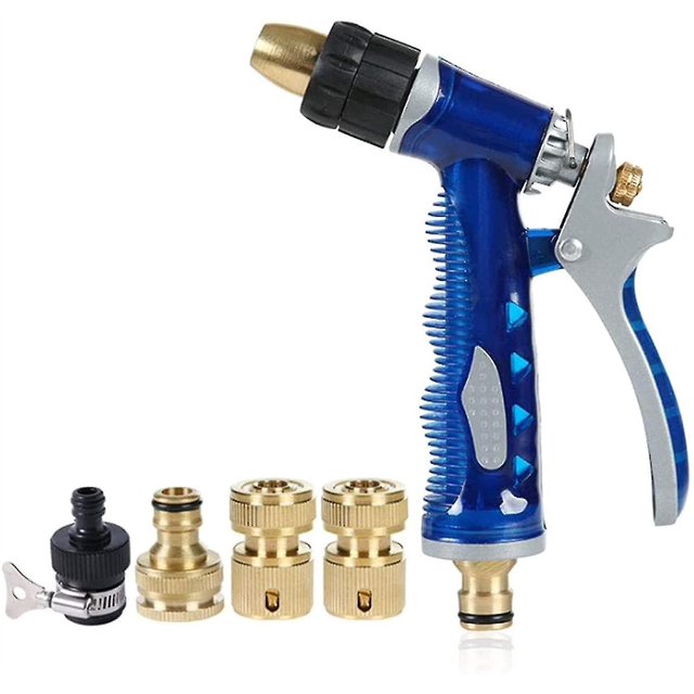 Buse de Pulvérisation à Jet de Jardin Multifonctionnelle Pistolet de Lavage à Haute Pression