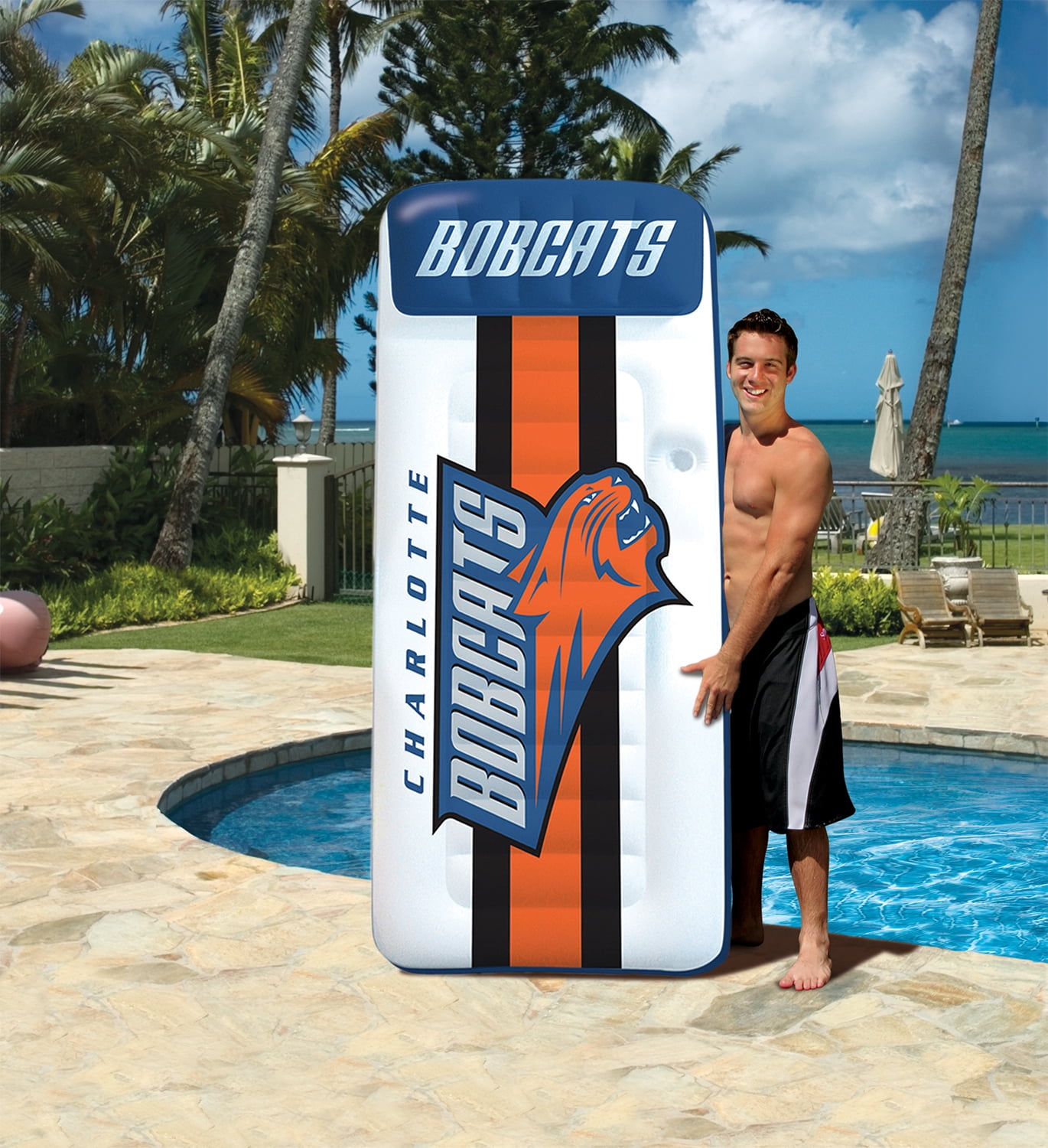 Poolmaster Charlotte Bobcats NBA Giant Mattress