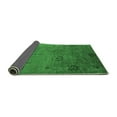 thumbnail image 2 of Ahgly Company Indoor Rectangle Oriental Emerald Green Industrial Area Rugs, 6' x 9', 2 of 4
