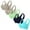 Womne's Bras Khaki, Khaki, Green, Black, Blue, variant on Womens 5 Pack Bras, Seamless Wireless Bras for Women Full Coverage Push Up Bra Comfortable No Underwire Bralettes with Support and Lift for Older Women S-5XL