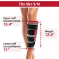 thumbnail image 6 of Comfytemp Leg Heating Pad, Wearable Heat Wrap for Calf Knee Arm, FSA HSA Eligible, 3 Heat Levels, 2H Auto-Off, S/M, 6 of 7