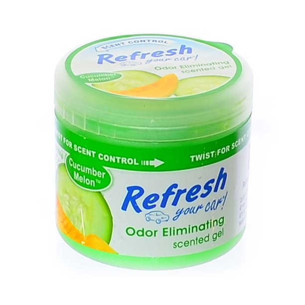 Refresh Scented Gel Can's 4.5 oz Car, Home & Office Air Freshener