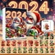 thumbnail image 4 of Calendario De Adviento Para Las Fiestas Navideñas De 2024. Bonito Calendario De Adviento Navideño Para Bebés. Set De Decoración 2D. Estilo Plano Para El Hogar En Navidad., 4 of 8