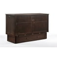 thumbnail image 3 of Clover Queen Size Murphy Bed Cabinet with Storage & Charging Ports, 3 of 5