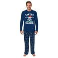 thumbnail image 3 of Hockey Santa Matching Christmas Jammies For Family And Team, Sport Christmas Pajamas, Size NB to Men 6XL, 3 of 7