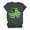 Dark Gray, variant on Womens St. Patricks Day Shirt Summer Fashion Crewneck T-Shirts Shamrocks Printed Graphic Tees Tops Short Sleeve Shirts Casual Loose Fit Blouses Black