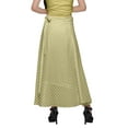thumbnail image 4 of Moomaya Rayon Printed Long Length Skirt For Women Plus Size Tie Waist Maxi Skirt, 4 of 6
