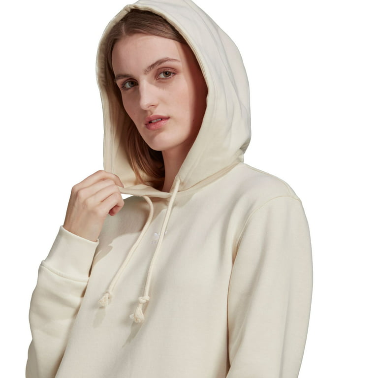 Essentials Originals Hoodie, Fleece XS Women\'s adidas Wonder White,