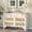 White, variant on TROPOW Rattan Dressers & 47.3'' Chests of Drawers, 7 Drawer Mid-Century Natural Wood Dressers, Long Dresser TV Stand, Boho Closet Organizer