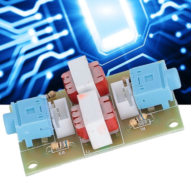 Módulos De Aislamiento De Ruido, Alta Sensibilidad, Salida Estable Sin Pérdidas, Aislador De Audio Estéreo, Tierra Común Con Conector Para Auriculares De 3,5 Mm Para