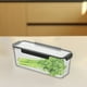 thumbnail image 5 of Organizador de Refrigerador de Tiras Largas | Recipiente de Plástico Apto para Alimentos | Tapa Hermética para Refrigerador y Despensa | Organizador de Cocina Transparente para Fideos, Cereales y Hue, 5 of 6