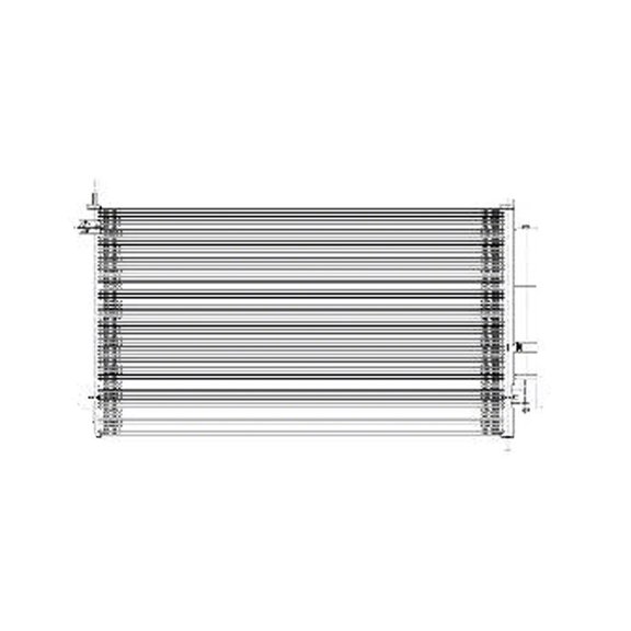 CPP Air Conditioning Condenser for 2007-2012 Acura RDX AC3030123