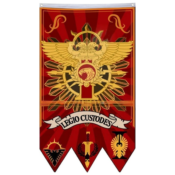 Adeptus Custodes Flags Banner Home Yard Garden Decor 30x50 inch