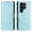 YB01, variant on Wallet Leather Phone Case for Blackview Wave 10-Shockproof Flip Cover with Card Slots, RFID Blocking & Kickstand, Multi-Color Options.Mint green