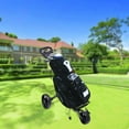 thumbnail image 6 of 3 Wheel Golf Push Cart Folding Golf Walking Push Cart Roller Golf Bag Holder, 6 of 13