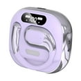 thumbnail image 3 of Bunblic Écouteurs Ouverts Son Clair Écouteurs de Mode pour Course Jeu Conduite Violet, 3 of 8