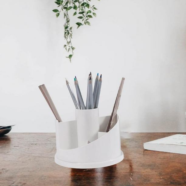 Organizador de escritorio Soledad con soporte para bolígrafos 11,7x14,7 cm