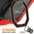 thumbnail image 6 of for iPad (A16)11th /10th Generation 11/10.9 inch 2025/2022 Case, 360 Rotating Shockproof Cover with Stand, Handle, Shoulder Strap, Red, 6 of 7