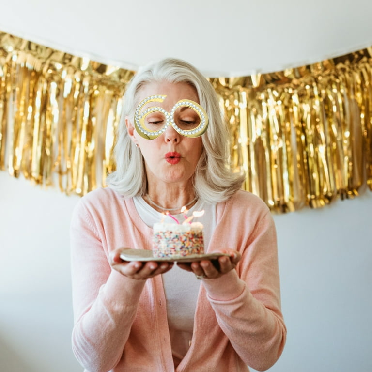 60th Birthday Decorations Birthday Glasses 60 Years Old Glasses