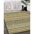 thumbnail image 2 of Ahgly Company Indoor Square Abstract Oak Brown Abstract Area Rugs, 7' Square, 2 of 6