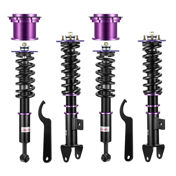SPEEDWOW Coilover Shocks Kits for 2011-2022 Dodge Charger / Challenger RWD,Twin-Tube Lowering Kit