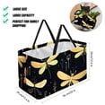 thumbnail image 2 of Fireflies Large Capacity Reusable Foldable Oxford Cloth Grocery Bags: Multifunctional Storage and Easter Basket, 2 of 7
