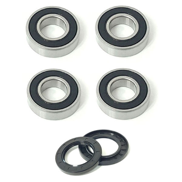 87-89 Suzuki Quadrunner 300 LT300E 2x4 Rear Axle Wheel Carrier Bearings Seals