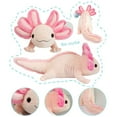 thumbnail image 7 of ToyKingdee Adorable Axolotl Plush Toy, Soft Stuffed Animal for Playtime and Home Decor, 7 of 7