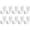White 10PCS, variant on S-Shaped Hanger Hooks,Clip-On Hanging Hooks,Plastic Pegboard Hooks,Plastic Storage Hanger,0.39X0.96 Inch Mini Hanging Hooks,Clip Hangers for Organizing Towels Bags and Clothes Garage,Black 1PCS