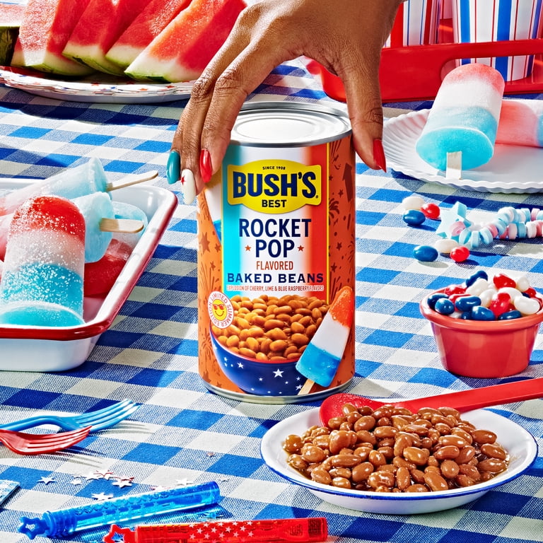 Bush's Rocket Pop Flavored Baked Beans, Limited Summer Edition