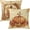 Antique Orange, variant on Green Christmas Pillow Covers 24x24 Inch Winter Christmas Trees Snowflake Decorative Throw Pillows Set of 2 Rustic Xmas Holiday Pillowcases for Couch Sofa Bed Home Decor