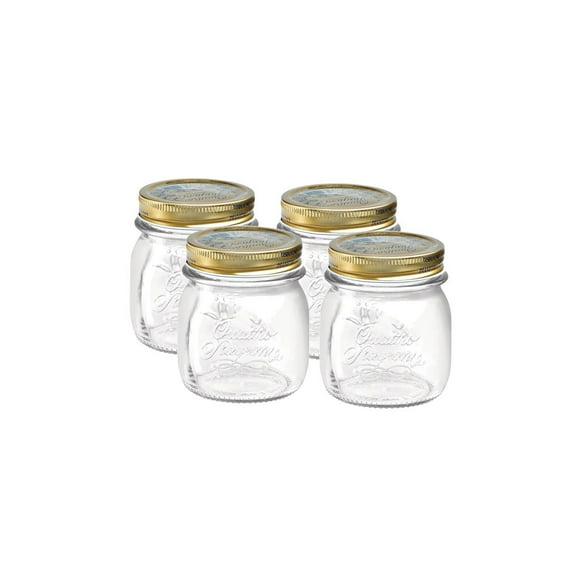 Bormioli Rocco Quattro Stagioni Jars (Set of 4) | 8.5oz (0.25L)