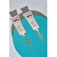 thumbnail image 2 of Restaurantware Perfect Point Pinzas para alimentos de 6,3 pulgadas 1 pinzas de cocina rectas - Puntas dentadas de punta fina para pinzas de cocina de acero inoxidable azul de precisión para enchapado, 2 of 5