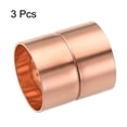 thumbnail image 3 of Uxcell Copper Pipe, Straight Connecting Adapter for Plumbing 35mm, 3 of 5
