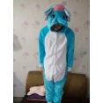 thumbnail image 1 of Pijamas de franela con calaveras para niños y niñas, de otoño e invierno, con dibujos de animales, ardillas, siamés, ropa para el hogar, con puntadas de murciélago, 1 of 6