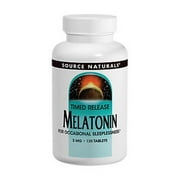 Source Naturals, Inc. Melatonin Tablets 3mg - Tablet 120 Tablet