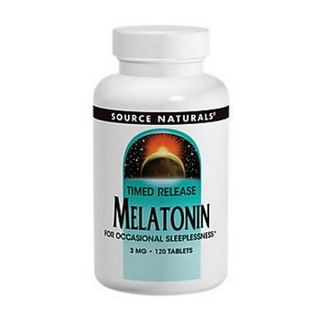 Source Naturals, Inc. Melatonin Tablets 3mg - Tablet 120 Tablet
