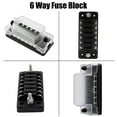 thumbnail image 6 of 2X 6 Way Fuse Block Blade Fuse Box with Negative Bus - ATC/ATO for Boat Yacht Vehicle Auto RV Car Trailer Truck SUV, 6 of 8