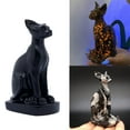 thumbnail image 6 of 1PCS 3" Natural Flame's Stone Cat Skull Quartz Crystal Carved Skull Reiki Healing, 6 of 17